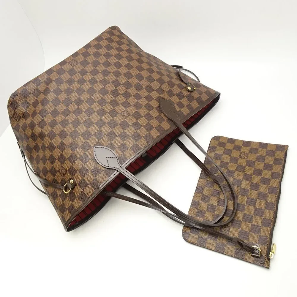 Louis Vuitton Damier Neverfull MM Tote Bag